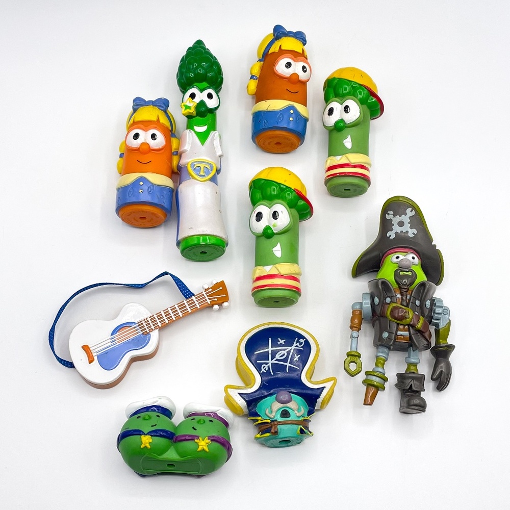 Vintage Veggietales figures lot